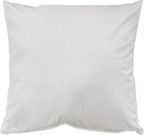 Dekoračný vankúš Cordia 45x45 cm, strieborný%