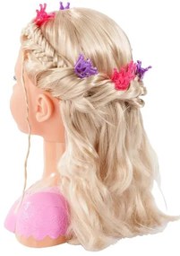 Bayer Design Hlava bábiky Charlene Super Model na česanie a líčenie (blond)  (100396275)