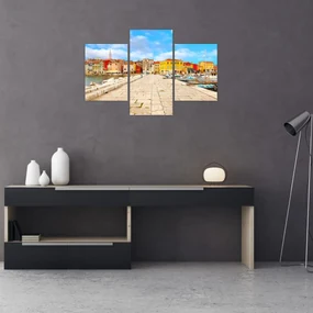 Obraz - Staré istrijské mesto v Poreči, Chorvátsko (90x60 cm)