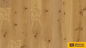 Weitzer Parkett Weitzer Plank 1800 drevená olejovaná podlaha oak rustic 11mm, intenzivně kartáčovaná 64 584