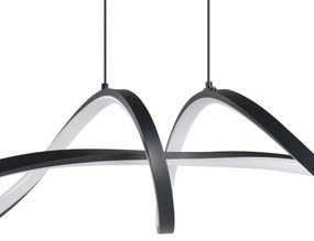 Eglo 901159 - LED RGBW Stmievateľný luster na lanku CALAROSSA-Z LED/22W/230V čierna