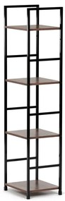 BONTEC Regál, mdf, hnedá, GD-214 OAK Farba: Hnedá