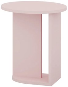 Odkladací stolík Phoebe 03 48 cm ružový