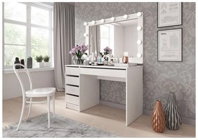 LM Detský písací stolík ADA biely