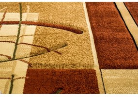 Kusový koberec moderný hnedý 280x380cm