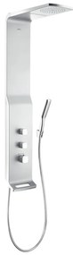Hansgrohe Raindance, sprchový panel Lift 180 2jet na stenu, biela/chrómová, HAN-27008400