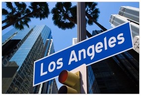 Obraz - Los Angeles (90x60 cm)