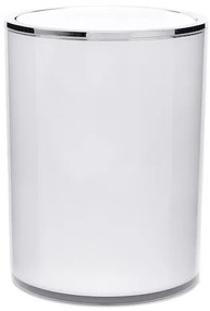 Odpadkový kôš voľne stojací Optima 5 l biela mat KOSPLASTBI, 1 ks