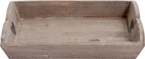 Drevený podnos so srdiečkami - 25 * 15 * 5 cm
