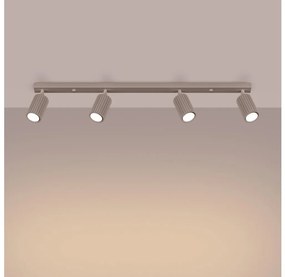 Brilagi - Bodové svietidlo CRESTO 4xGU10/10W/230V taupe