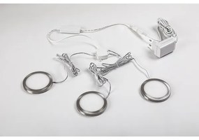 Rabalux 78043 - SADA 3x LED Stm. osvetlenie skrine SOCAVI 3xLED/1W/230V 4000K