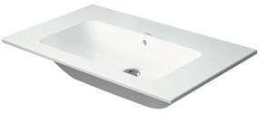 DURAVIT ME by Starck umývadlo do nábytku bez otvoru, s prepadom, 830 x 490 mm, biela matná, 2336833260