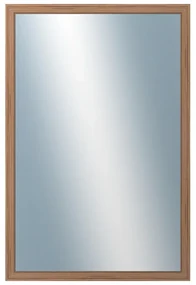 DANTIK - Zrkadlo v rámu, rozmer s rámom 40x60 cm z lišty KASSETTE orech (2862)