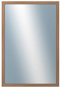 DANTIK - Zrkadlo v rámu, rozmer s rámom 40x60 cm z lišty KASSETTE orech (2862)