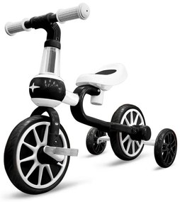 Balančný bicykel 4 v 1, biely