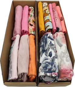 KARTON PAK Úložné boxy na oblečenie, organizéry do skrine EKO KARTÓN 15x49cm