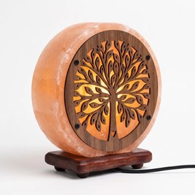 Soľná lampa okrúhly strom 5,2 kg