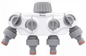 Bradas Rozdeľovač v tvare C so 4 ventilmi 1"-3/4"
