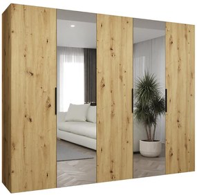 Skriňa Marbella II 250 artisan čierna