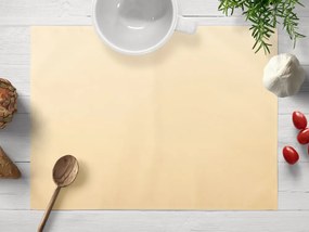 Biante Saténové prestieranie na stôl polyesterový Satén LUX-L057 Béžové 30x40 cm