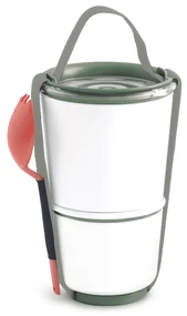 Black-Blum Lunch Pot BoxAppetit 800ml, biely/olivový