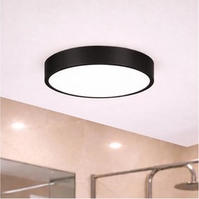 Brilagi - LED Kúpeľňové stropné svietidlo POOL LED/24W/230V pr. 30 cm IP54 čierna