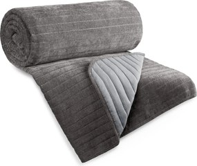 PREHOZ NA POSTEĽ GLORI 220X240 CM SIVÝ