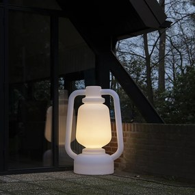 Inteligentná stojaca lampa biela 110 cm vrátane Wifi G95 - Storm Extra Large