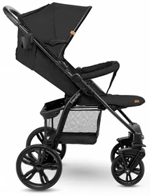 Športový kočík Lionelo ANNET black carbon