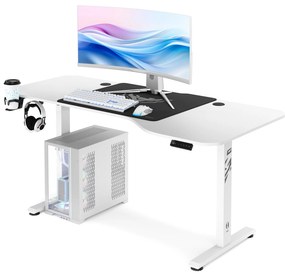 Stôl s nastaviteľnou výškou 160 cm biely: Diablo X-Tensio 1600