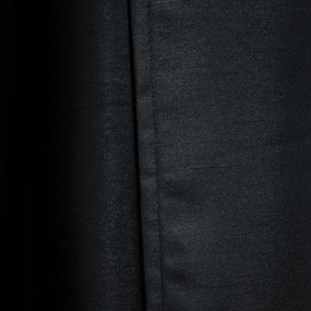Čierny záves z mikrosaténu 140x240 cm Shana – douceur d'intérieur