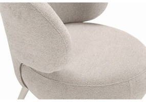 Béžové kreslo Liva – MOME