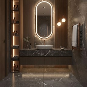 Rea Amelia, umývadlo na dosku 520x325x125 mm, biela lesklá, REA-U4331