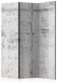 Paraván - Concrete Wall [Room Dividers] Veľkosť: 135x172, Verzia: Akustický
