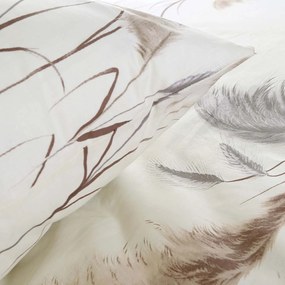 BAVLNENÉ OBLIEČKY COTTONLOVE 140X200 CM, 1KS 70X80 CM LISTY