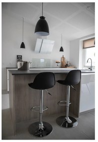 Čierne otočné barové stoličky v súprave 2 ks 82 cm Trondheim – House Nordic