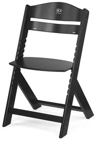 KINDERKRAFT - Detská jedálenská stolička ENOCK Premium s čalúnením čierna