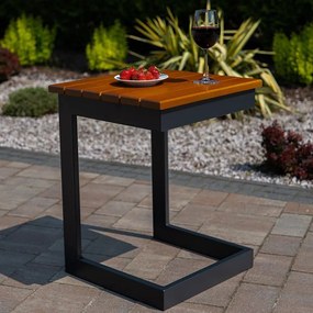 Stolík k záhradnému ležadlu borovica