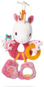 Lilliputiens - motorická hračka s aktivitami - jednorožec Lena