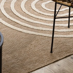 Dywany Łuszczów, Kusový koberec Spark 0688A beige/cream, 80x150, béžová, chodba / predsieň