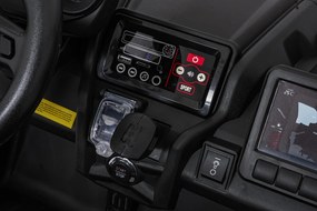 Ramiz Elektrická bugina Maverick Turbo RR pre deti modro-sivá + kolesá