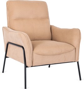 PROXIMA.store - Dizajnové kreslo ALBERTO FARBA: béžová