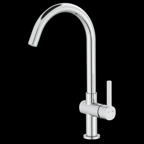 Laveo Alita, drezová batéria s výtokovým ramenom v tvare „U“, chrómová, LAV-BVA_068D