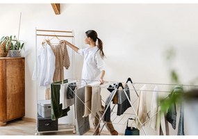 Oceľový sušiak Metaltex Vento, dĺžka 177 cm