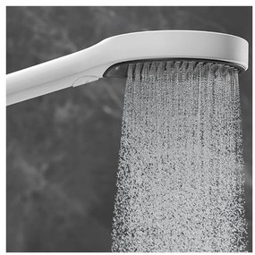 Hansgrohe Rainfinity, ručná sprchová hlavica 130 3-funkčná, biela matná, HAN-26864700