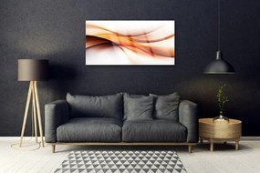 Skleneny obraz Abstrakcie umenie vlny 125x50 cm