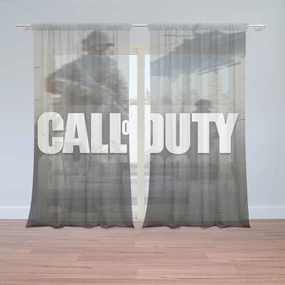 Sablio Záclony Call of Duty Vrtuľník: 2ks 150x250cm