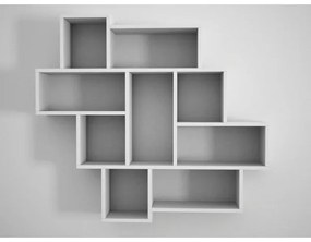 Nástenná polica PAROLA 103,5x115,5 cm biela