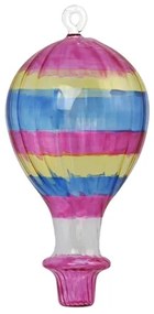 Sklenený balón dúhový