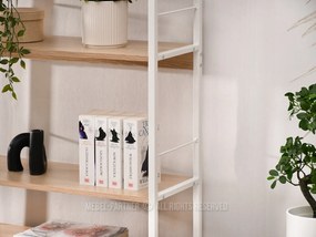 Regál Noel (sonoma + biela). Vlastná spoľahlivá doprava až k Vám domov. 1111377